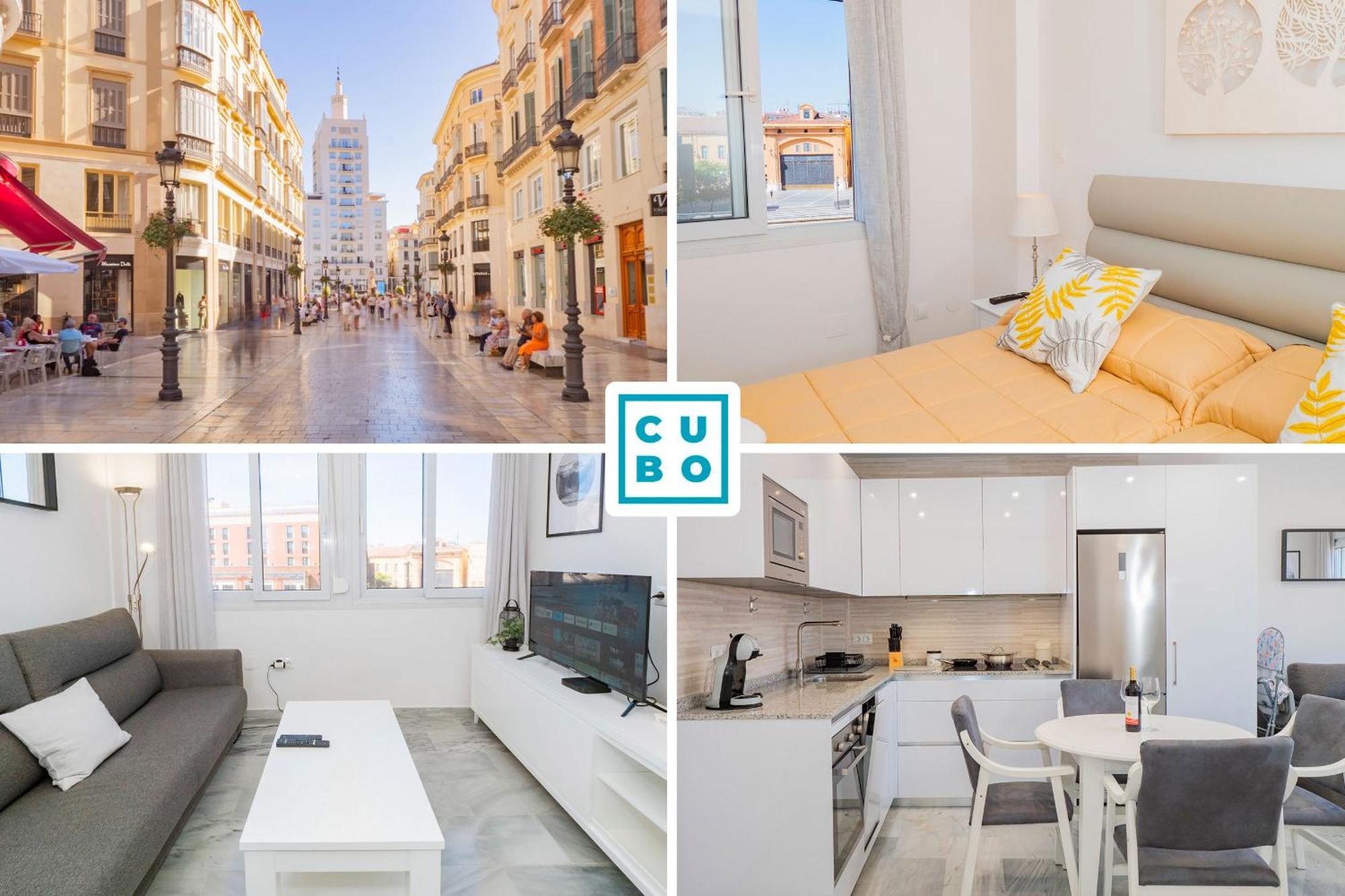 Cubo'S Apartamento Atocha With Optional Parking Malaga Bagian luar foto